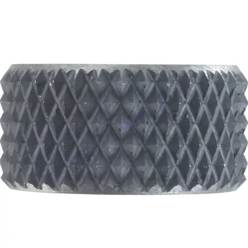 RECÉZŐGÖRGŐ. 20x10x6mm. Kereszt mintázat. Minta osztás: 1,6mm. 62HRC. (231207)