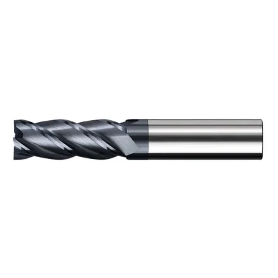 D12x30x12x75mm. HRC45. négyélű, tömör keményfém ujjmaró.
