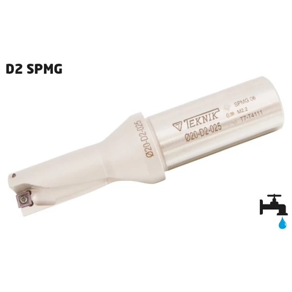 30 D2 SPMG 09. Váltólapkás telibefúró. (belső hűtésű). Átmérő: 30mm. -U930