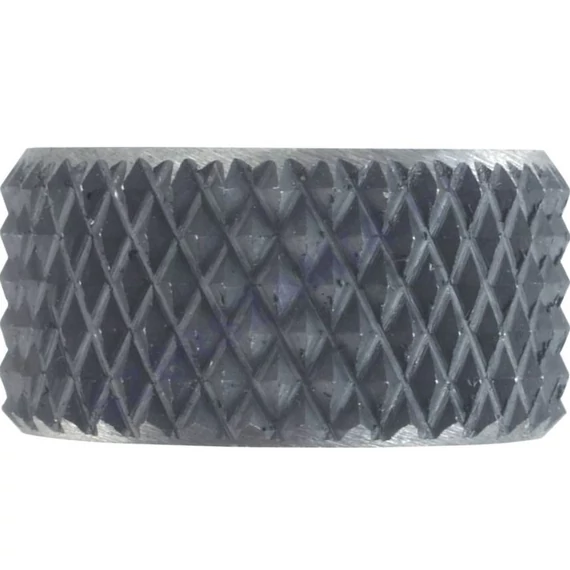 RECÉZŐGÖRGŐ. 20x10x6mm. Kereszt mintázat. Minta osztás: 1mm. 62HRC. (ZZ10, 231205)