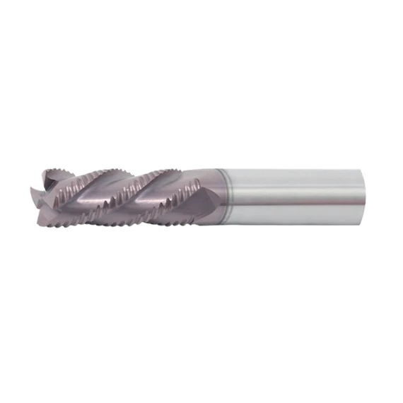 D16x45x16x100mm. HRC55. Nagyoló, négyélű, tömör keményfém ujjmaró.