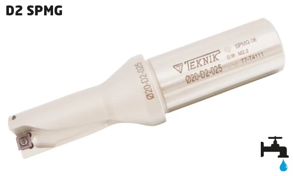 30 D2 SPMG 09. Váltólapkás telibefúró. (belső hűtésű). Átmérő: 30mm. -U930