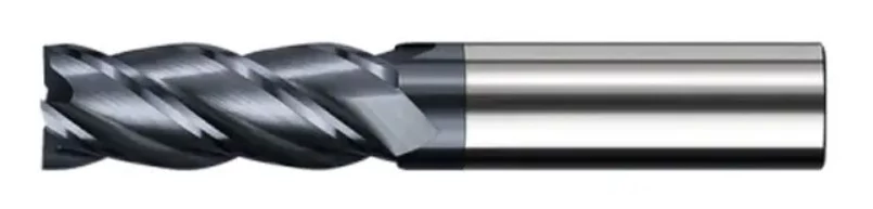D16x45x16x100mm. HRC45. négyélű, tömör keményfém ujjmaró.