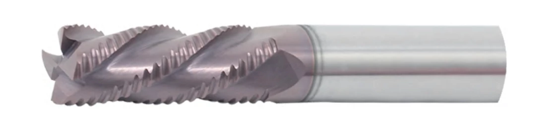 D16x45x16x100mm. HRC55. Nagyoló, négyélű, tömör keményfém ujjmaró.