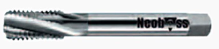 M6. (4230). Gépi menetfúró. HSSE. Csavarthornyú. DIN371 15° C 6H